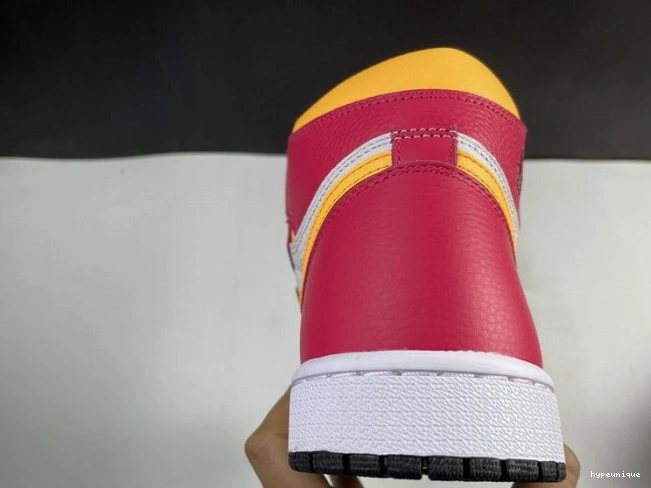HYPE High 1 Fusion Jordan 555088-603 Red OGLight Air 0714